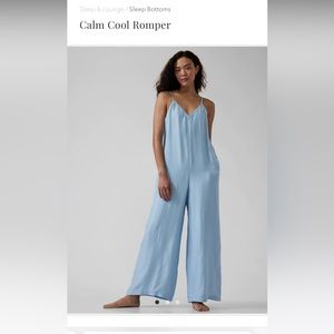 Athleta brand cool calm romper.